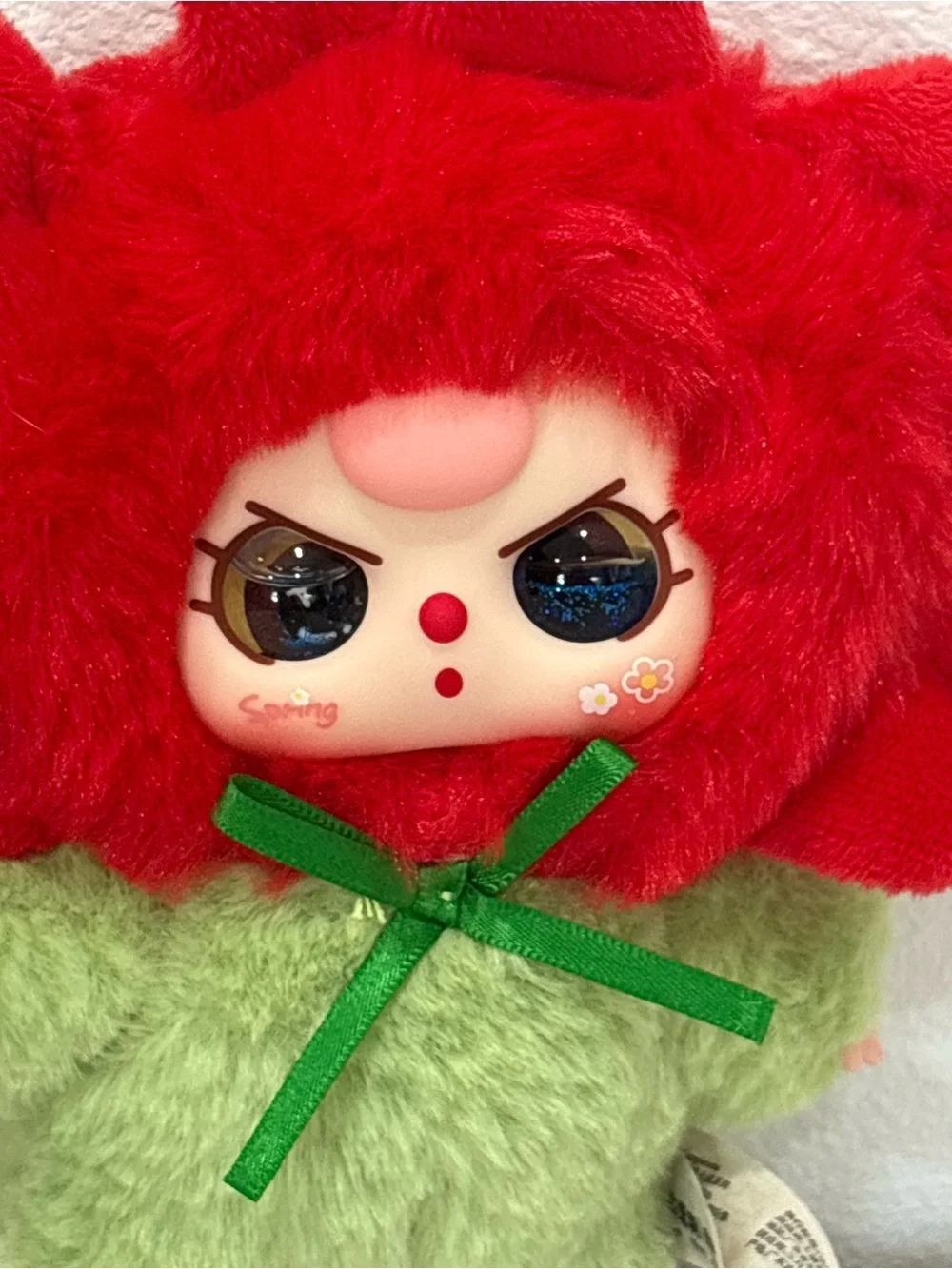 Baby Three Where’s Spring Series 80% face Rose with rare blue glitter eyes